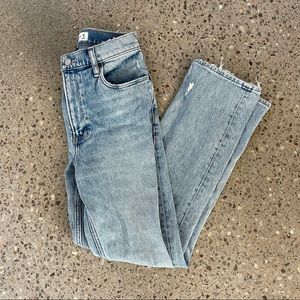 Abercrombie & Fitch 90’s Straight Ultra High Rise Curve Love Jeans 26